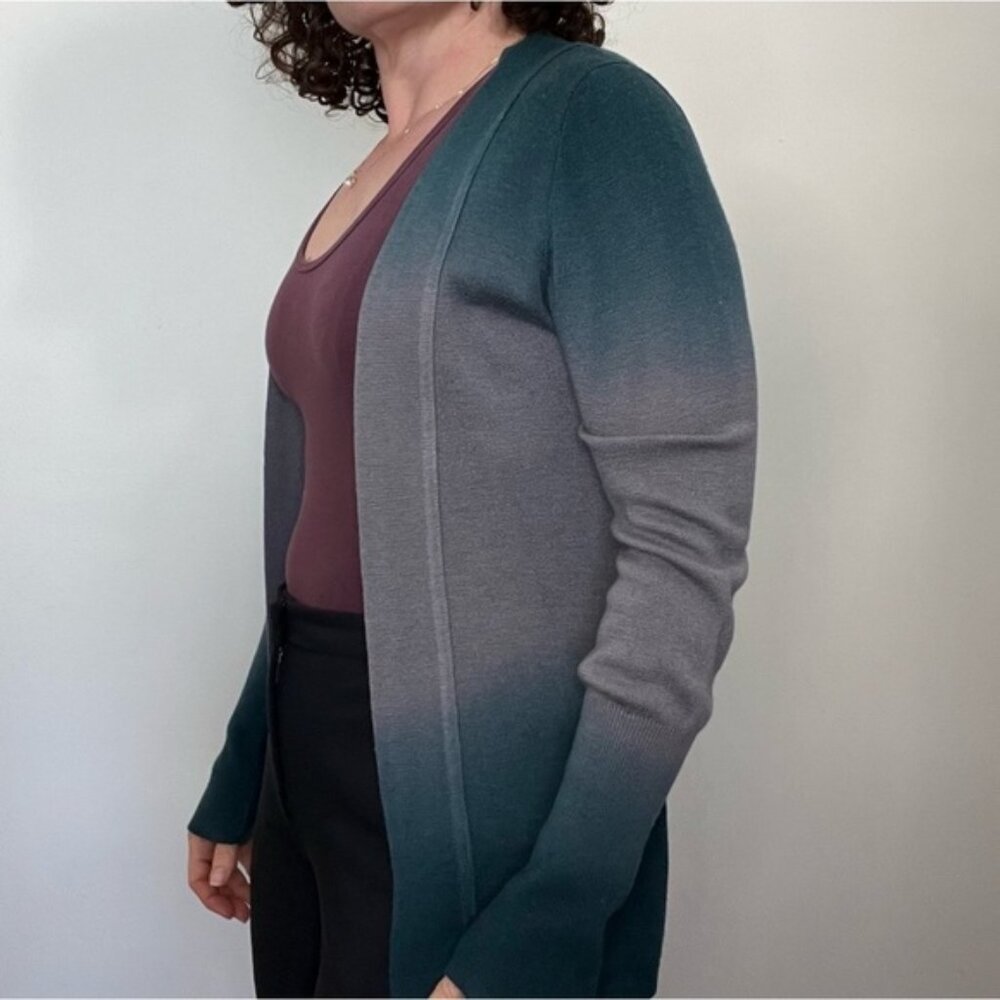 Lilibleu Open Front Ombre Cardigan Sz S